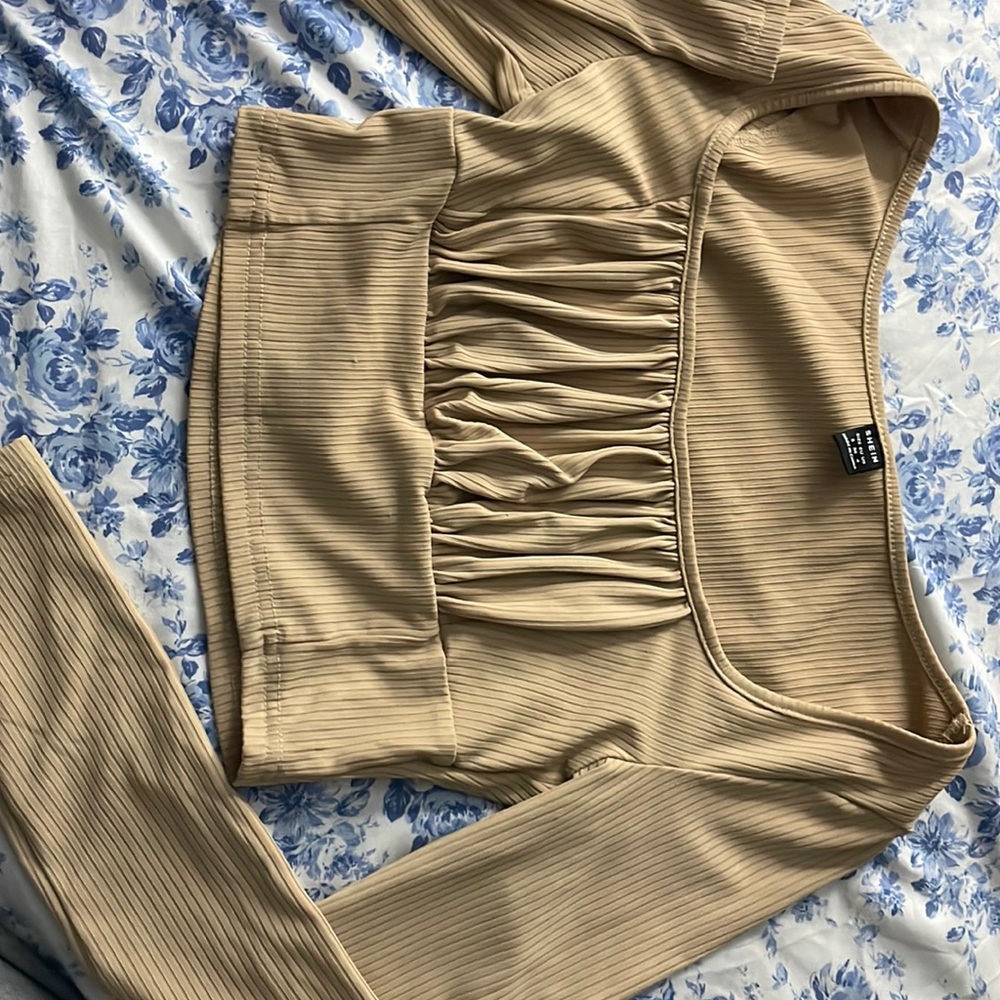 Tan Shein shirt it’s lighter
